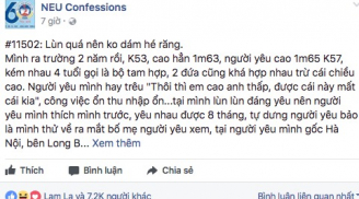 Về ra mắt nhà người yêu, chàng trai chỉ dám nhận là bạn vì chiều cao khiêm tốn