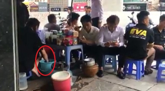Vụ cô gái lấy nước rửa chân pha trà đá: chủ nhân video lên facebook thanh minh, đó là việc làm “nhân văn”