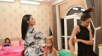 Thùy Dương thẳng tay tát Nguyễn Hợp để 'dằn mặt' ngay tại nhà chung của Next Top Model?