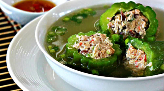 Cách nấu canh khổ qua nhồi thịt đúng chất người miền Nam