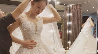 Sau ồn ào cướp vai, Dương Cẩm Linh chính thức lên xe hoa với chồng đại gia