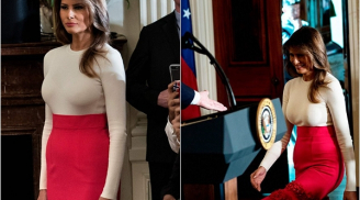 Đệ nhất phu nhân Melania Trump lại gây sốt với bộ trang phục đẹp đến mê hồn này!