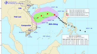 Dự báo thời tiết mới nhất ngày 12/11: Bão số 13 tăng cấp, diễn biến phức tạp