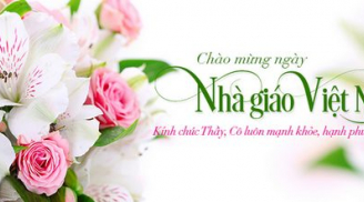 Mẫu tin nhắn chúc mừng 20/11 tình cảm nhất