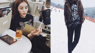 Kỳ Duyên mang núi đồ tiền tỷ đi du lịch đầu năm