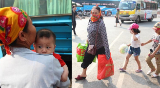 Trở lại Thủ đô sau nghỉ lễ 30/4 – 1/5, thời tiết nắng nóng khiến nhiều trẻ em có nguy cơ sốc nhiệt