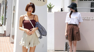 4 cách mix đồ với quần short vải nhẹ tênh giúp các nàng tự tin, thoải mái khi xuống phố
