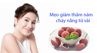 Mách chị em mẹo làm mờ vết thâm nám, cháy nắng với quả vải khiến ai cũng có được làn da mơ ước