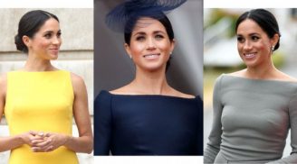 Công nương Meghan Markle đã 'bỏ bùa yêu' cả thế giới bằng váy cổ thuyền
