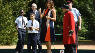 Điểm mặt loạt trang phục hàng hiệu đắt giá của Đệ nhất phu nhân Mỹ Melania Trump trong chuyến công du tại Anh quốc