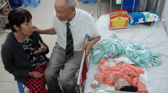 Mạnh thường quân 83 tuổi mong được chăm sóc bé trai 11 tháng tuổi bị mẹ đâm thủng ruột