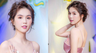 Lâu rồi mới tái xuất, Ngọc Trinh 'chơi trội' đeo phụ kiện 3 tỷ, mặc đầm trễ nải đẹp tựa nữ thần