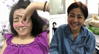 Nằm trên giường bệnh, Mai Phương vẫn hào hứng tham gia thử thách theo 'trào lưu' của giới trẻ