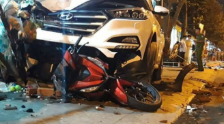 Ô tô lao lên vỉa hè gây tai nạn kinh hoàng, 2 người chết, 4 người bị thương