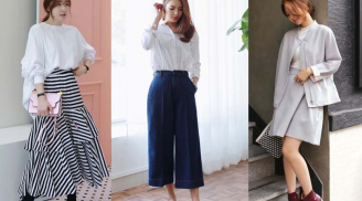 Học lỏm cách phối đồ cực chuẩn cho các nàng 'cò hương' trông đầy đặn, lên cân hơn