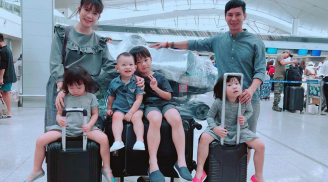Gia đình Lý Hải - Minh Hà luôn diện đồng phục đẹp chất ngất, lý do thật sự sẽ khiến bạn bất ngờ