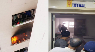 Cháy lớn ở chung cư HH Linh Đàm kèm tiếng nổ, hàng nghìn cư dân hoảng loạn