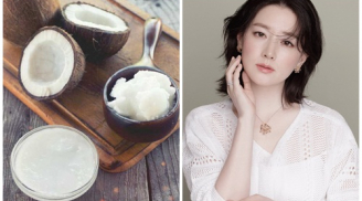 Kể cả U50 muốn xóa mờ nếp nhăn, da dẻ căng bóng, mịn màng trở lại hãy dùng ngay dầu dừa theo cách này