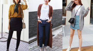 Gợi ý muôn kiểu lên đồ xinh hết phần thiên hạ với áo cardigan trong những ngày se lạnh