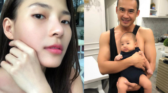 Khoe ảnh con quá nhiều, Thúy Diễm bất ngờ bị bố chồng cấm cản