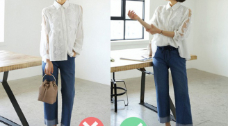 4 cách mặc quần ông rộng không lo bị dìm dáng, chị em cứ diên lên là xinh không ai bằng