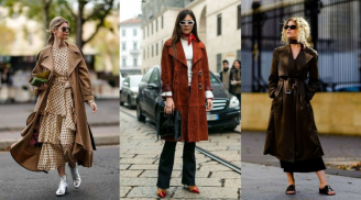Muôn kiểu lên đồ cực thời thượng với áo Trench coat cho các nàng trở thành thỏi nam châm trên phố