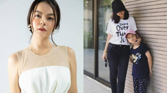Phạm Quỳnh Anh rầu rĩ bên con gái sau khi ly hôn Quang Huy
