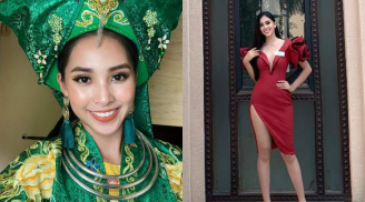 Tiểu Vy biến hóa từ tiểu thư chân dài gợi cảm sang cô đồng xanh mướt trong nháy mắt khiến dân tình thích thú
