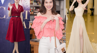 Ngọc Trinh - Hương Giang ăn diện cực đơn giản vẫn lọt Top sao mặc đẹp nhất tuần