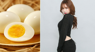 Thực đơn ăn trứng gà luộc mỗi ngày, người lười cũng giảm được 7kg trong 1 tuần để đón tết