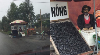 Ghé vào quán ven đường mua ấu nóng, chàng trai 'tái mặt' khi nhìn sang 'cô bán hàng'