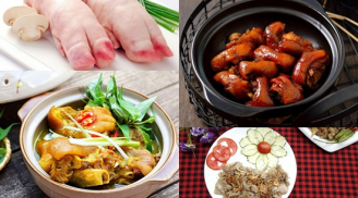 Thuộc lòng 3 cách chế biến giò heo nhanh mềm, ngon ngất ngây khiến cả nhà vét sạch nồi cơm