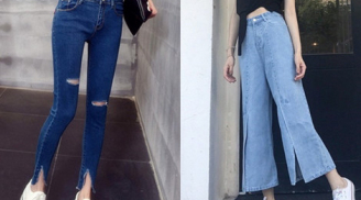 6 kiểu quần jeans hứa hẹn “làm mưa làm gió” trong năm 2019