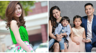 Mỹ nhân Ngọc Hiền đẹp rạng ngời khi mang thai lần 3, hạnh phúc khoe 'chồng chăm con khéo hơn cả vợ'