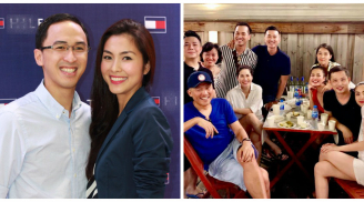 Vợ chồng Tăng Thanh Hà đón sinh nhật hai con cùng với những người bạn thân trong Showbiz