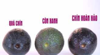Mẹ đảm CHỌN BƠ NGON cứ nhìn 1 điểm DUY NHẤT ở cuống: Đảm bảo 100% béo ngậy, dẻo thơm, vỏ mỏng cơm dày
