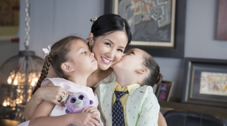 Hồng Nhung nghẹn ngào trước sự 'trưởng thành' của hai con sau tin bố có gia đình mới