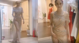 Ngọc Trinh đeo tai thỏ thử bộ đầm quyến rũ, ai cũng ngạc nhiên vì cách phối này