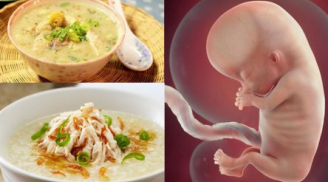 5 món cháo KHOÁI KHẨU của thai nhi, mẹ bầu ăn hàng ngày con sinh ra ĐẠT CHUẨN, hồng hào bụ bẫm