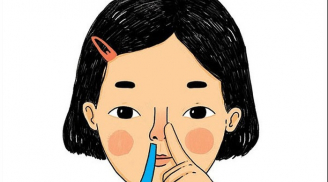 Tưởng mũi con bị dịch nhầy ai ngờ mẹ trẻ 'giật nảy' người khi phát hiện ra điều bất ngờ