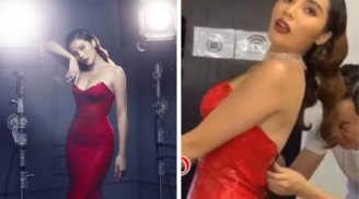 Kỳ Duyên lộ thân hình 'đô con' khi chưa được sự 'giúp đỡ' của photoshop