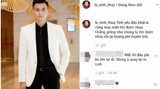 Vĩnh Thụy than 'phí duyên trời', cư dân mạng đồng loạt gọi tên tình cũ Hoàng Thùy Linh