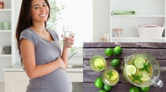 Uống nước chanh ấm vào đúng giờ vàng này, mẹ khỏe mạnh, con sinh ra trắng trẻo, thông minh