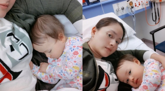Lan Phương lo lắng vì con gái bị sốt cao khi vừa đặt chân đến Úc