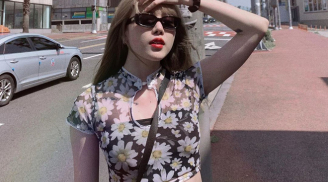 Chun buộc tóc vải của idol Hàn hot đến nỗi Ngọc Trinh và Thiều Bảo Trâm cũng thích