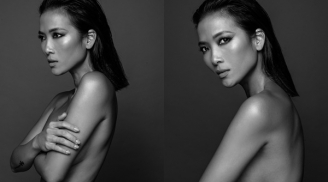 Cựu siêu mẫu Bằng Lăng mừng sinh nhật tuổi 40 với bộ ảnh nude táo bạo