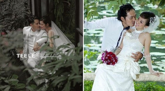 Bắt chước Đông Nhi - Ông Cao Thắng, Thu Trang - Tiến Luật khoe ảnh cưới ''đẳng cấp'' khiến fans vô cùng thích thú