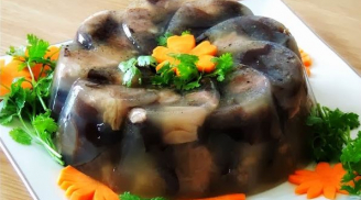 Trời trở lạnh mẹ đảm vào bếp nấu thịt đông ngon mê ly, khiến ai cũng 'chết mê chết mệt'