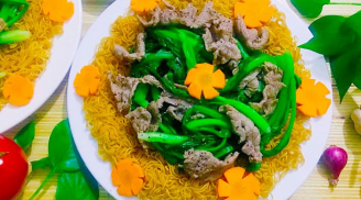 Đầu bếp khách sạn chỉ cách làm mì xào ngon, bắt mắt khiến người khó tính cũng phải gật gù khen khéo