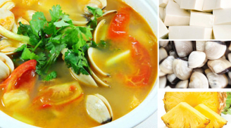 Chỉ với một bước nhỏ bạn sẽ loại bỏ sạch cát trong ngao, cả nhà có món canh chua ưng ý